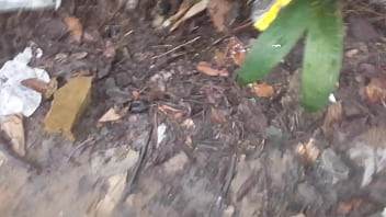 hd 地区の歩道の森でおいしいプロのバイク便を与えるカバーなし sex