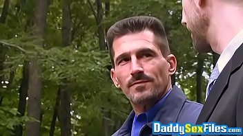 hd mature hunk seduces y gay and analfucks him outdoors sex