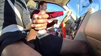 hd jerk off the uber driver until he squirts sex