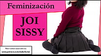 hd sexy joi sissy with feminization mini skirt and cei condom sex