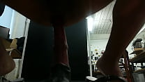 hd একস first attempt at chance unflared bad dragon dildo sex