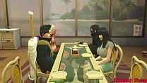 hd of akatsuki porn cap 4 at a dinner hidan went to talk for a while with hinata she asks him to do oral sex and they sex
