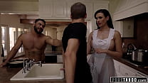 hd pure taboo bisexual couple convinces curious exchange student to be their new third full scene sex