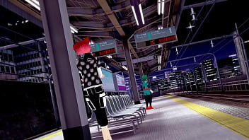 hd tears femboy deku gets publicly fucked at trainstation sex