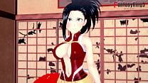 hd みでぃ momo yaoyorozu bj tj boku no hero free sex