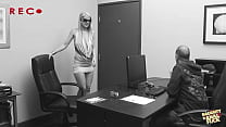 hd حلوه milf anita blue has a deepthroat interview with chris in his office and studio sex