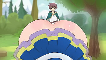 hd アクアはカズマを誘惑するには短すぎるスカートを履いていた変態漫画パロディこの素晴らしい世界に祝福を sex
