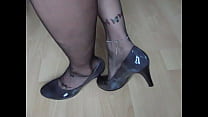 hd with patent leather pumps nylons and anklet shoeplay and dangling by isabellesandrine sex