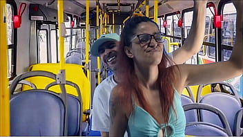 hd student humped and fucked on the bus in public sex