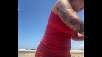 hd xvioes i let the young guy touch my pussy on the beach and of course i also touched his dick sex