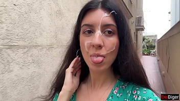 hd if you lose the game you will have to walk with cum on your face in public cumwalk sex